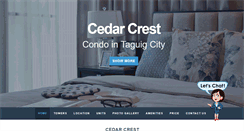 Desktop Screenshot of cedarcresttaguig.com